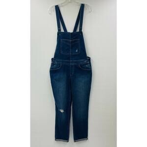 Levi's Women's Dark Blue Denim Overalls